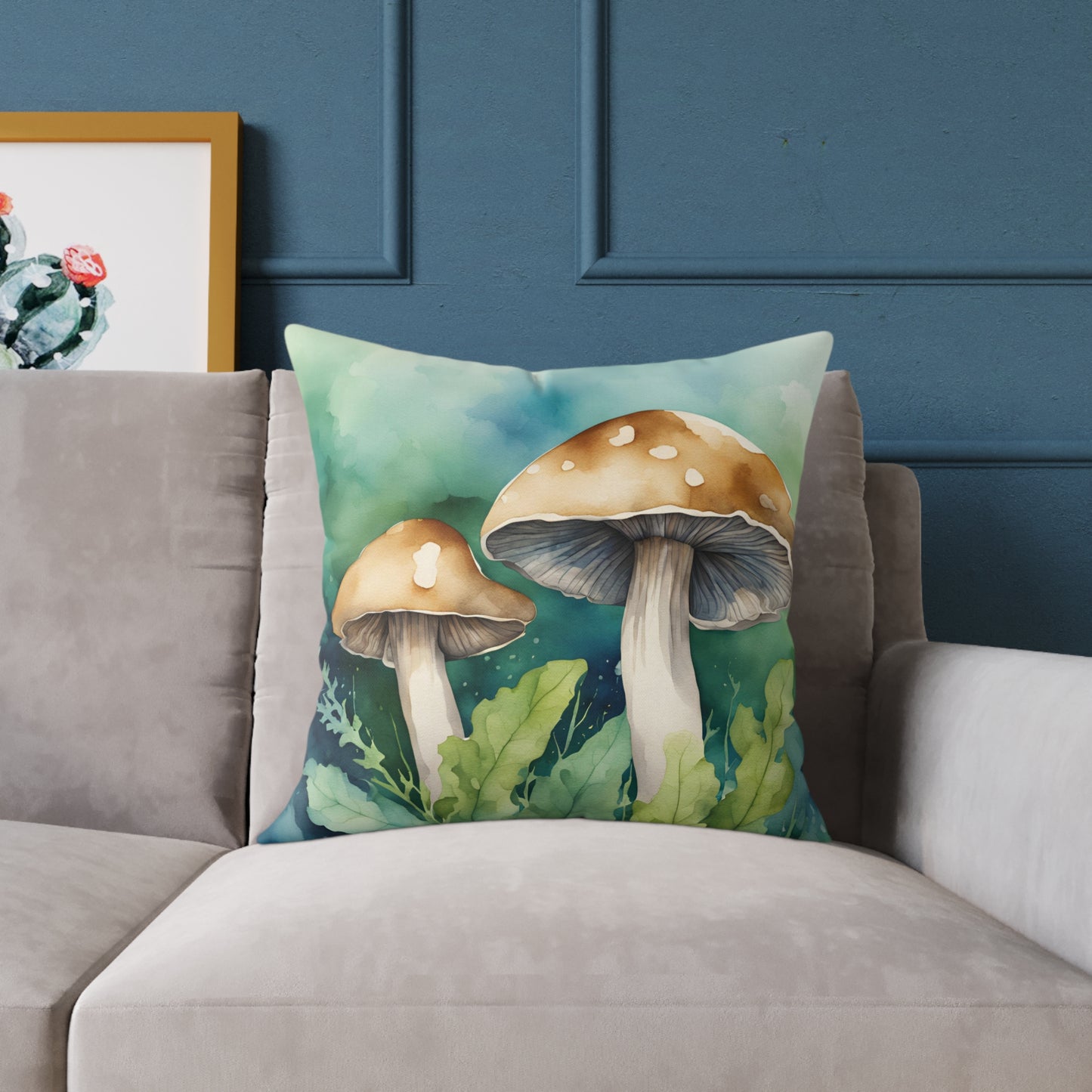 Toadstool 01 Poly Pillow - Natures Beauty Design
