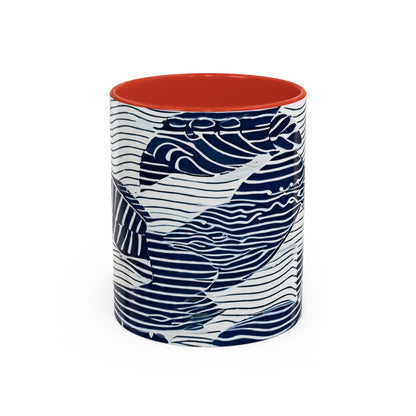 Fish 07 Accent Coffee Mug (11oz)