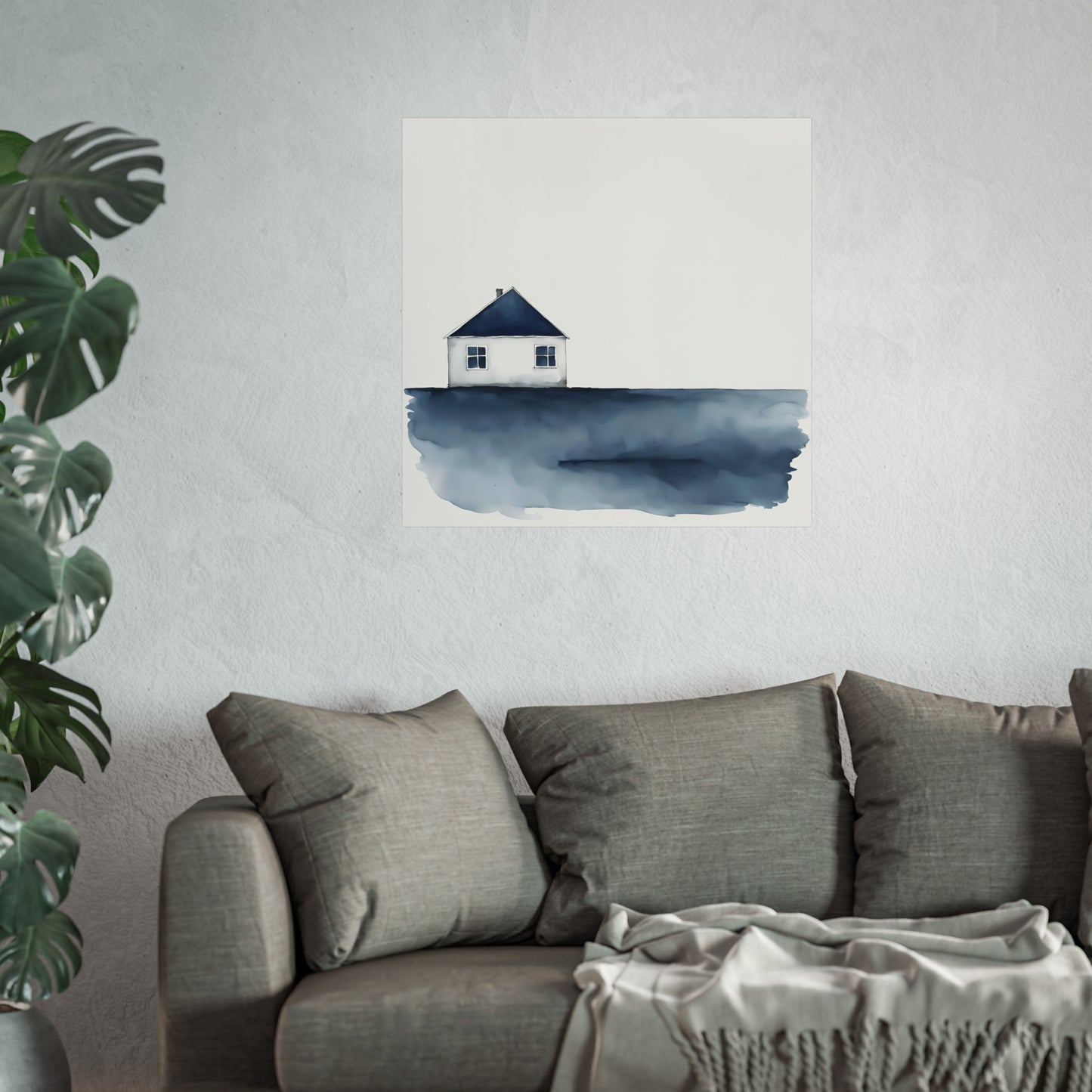 Blue Collection 13 Matte Print