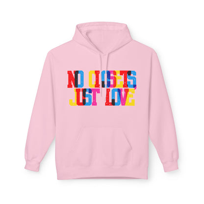No Closets Just Love Unisex Valentines Hoodie