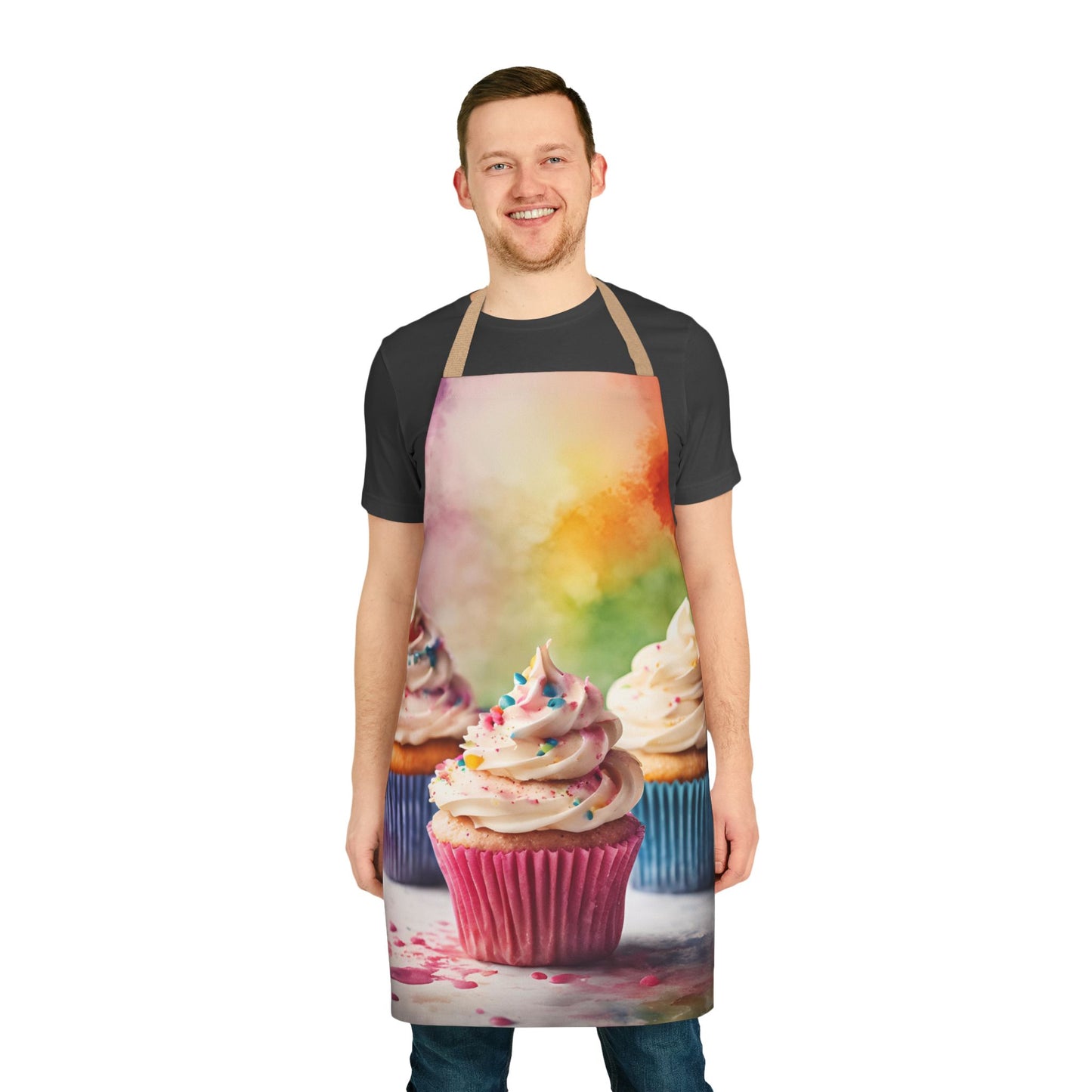 Cupcake 07 Baking Lovers 5-Color Straps Kitchen Wear