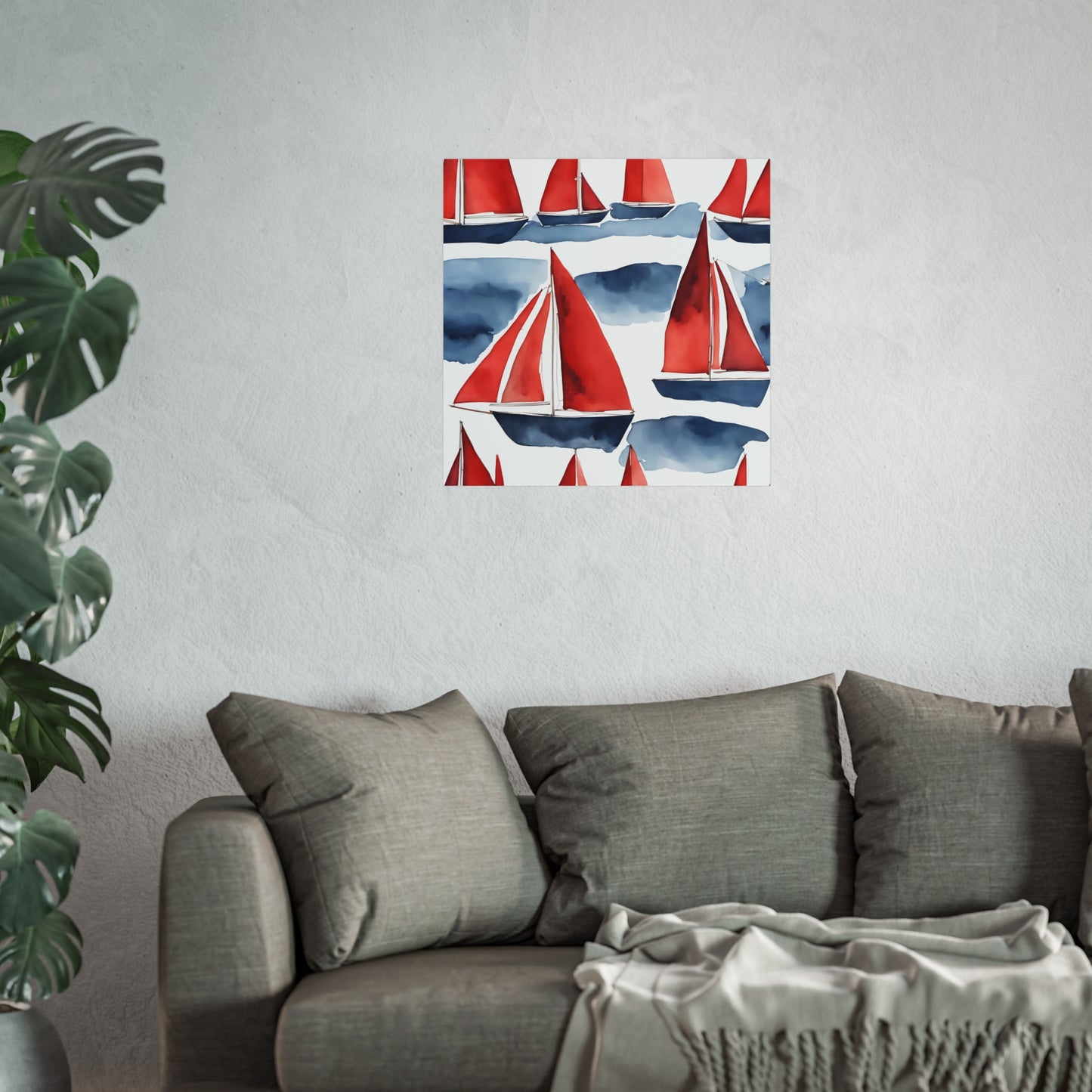 Blue Collection 18 Matte Print