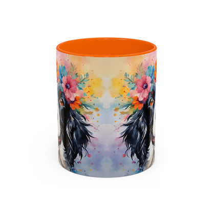 Springer Spaniel 02 Accent Coffee Mug - Dog Lover Gift