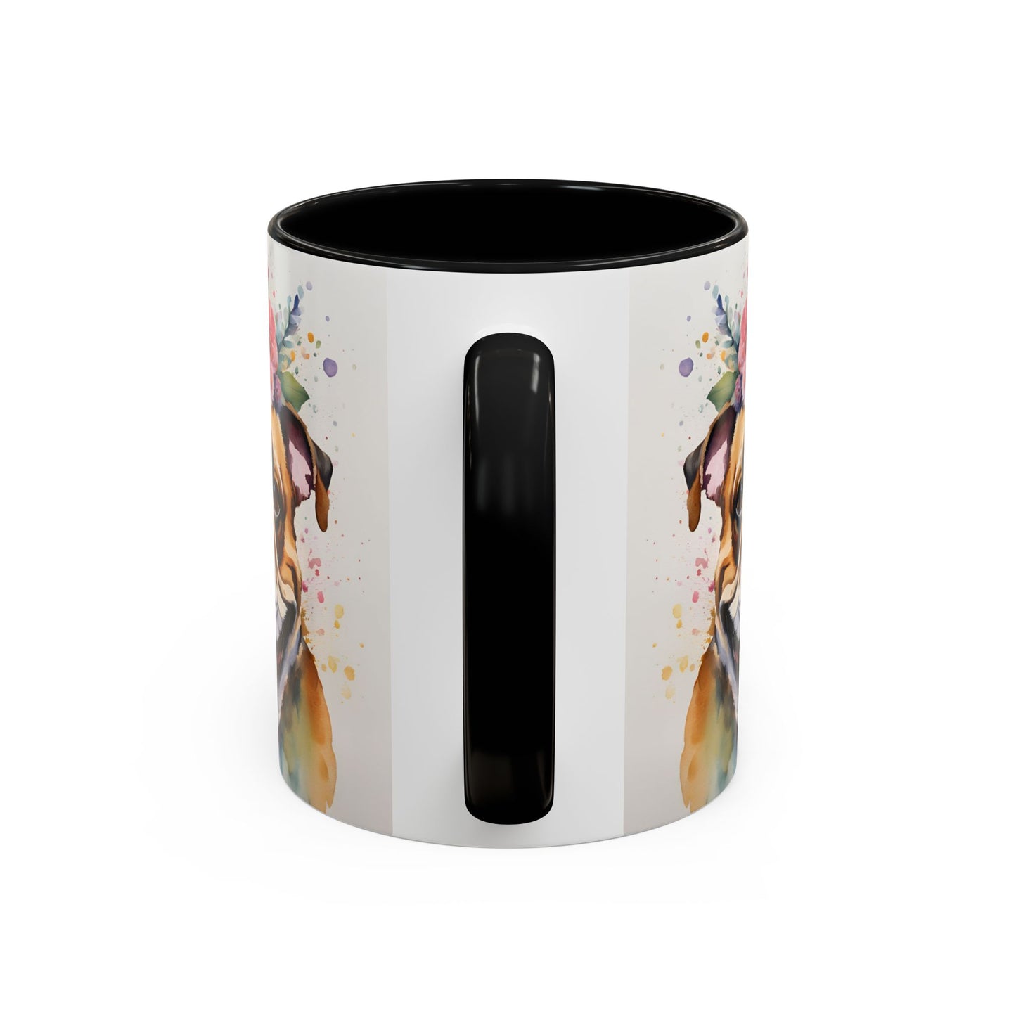 British Bulldog 03 Accent Coffee Mug - Dog Lover Gift