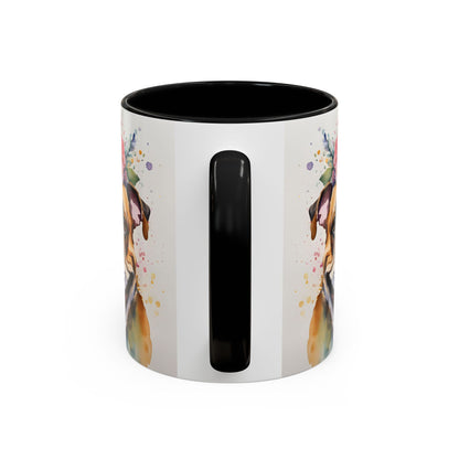 British Bulldog 03 Accent Coffee Mug - Dog Lover Gift