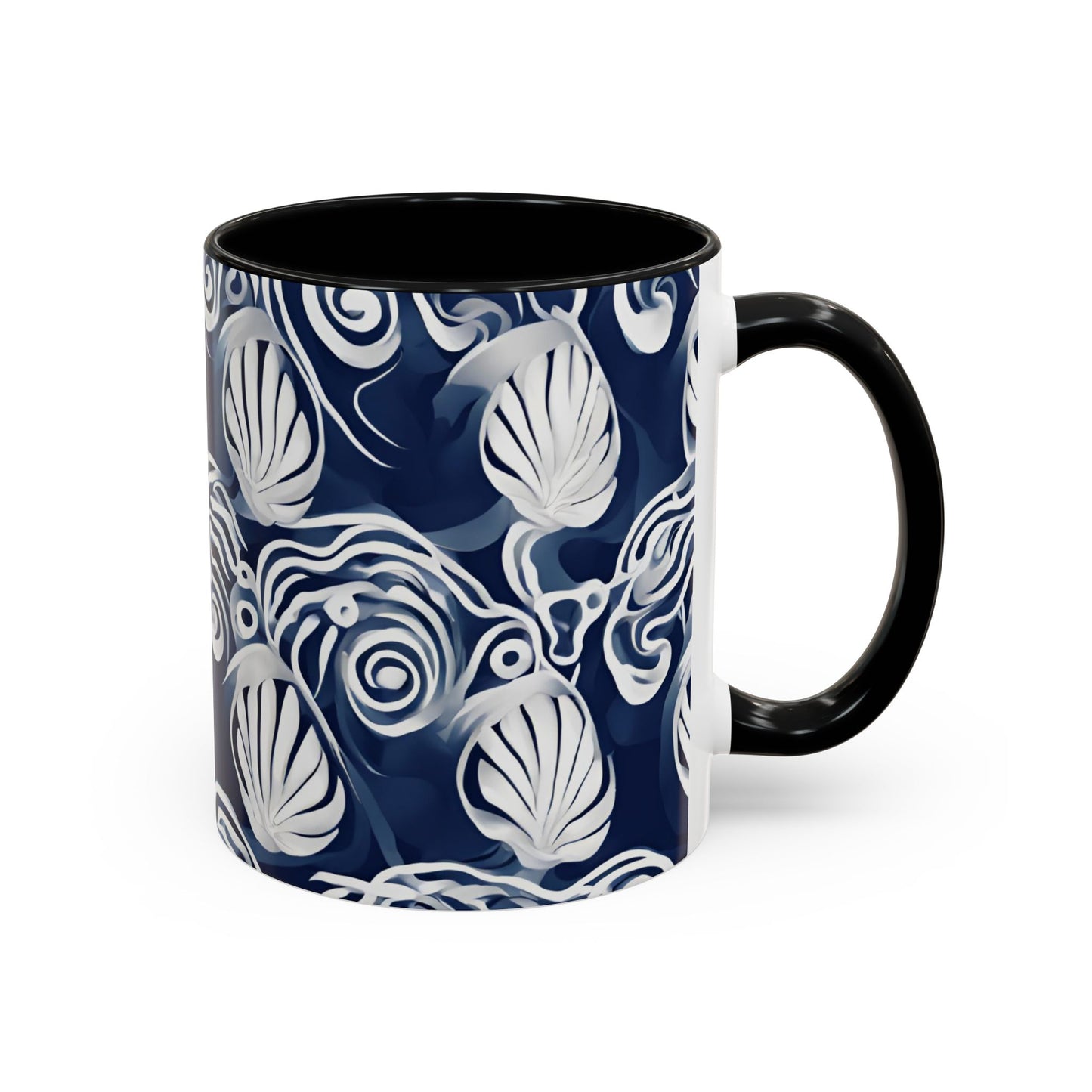 Seashell 7 Accent Coffee Mug (11oz)