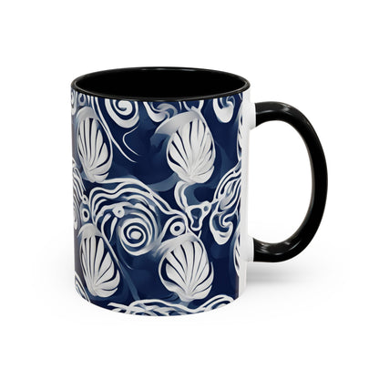 Seashell 7 Accent Coffee Mug (11oz)
