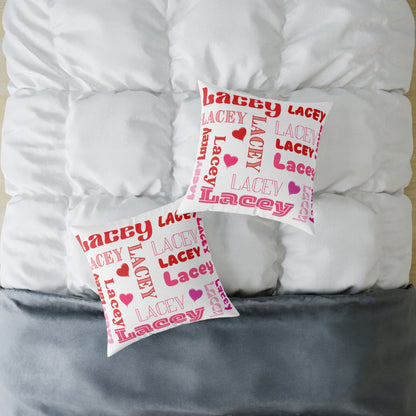 (Personizable) Name Of Your Loved One 01 Poly Pillow