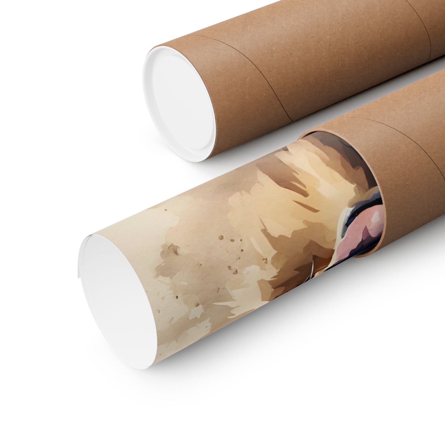 Dogs Golden Retriever 01 Matte Vertical Poster