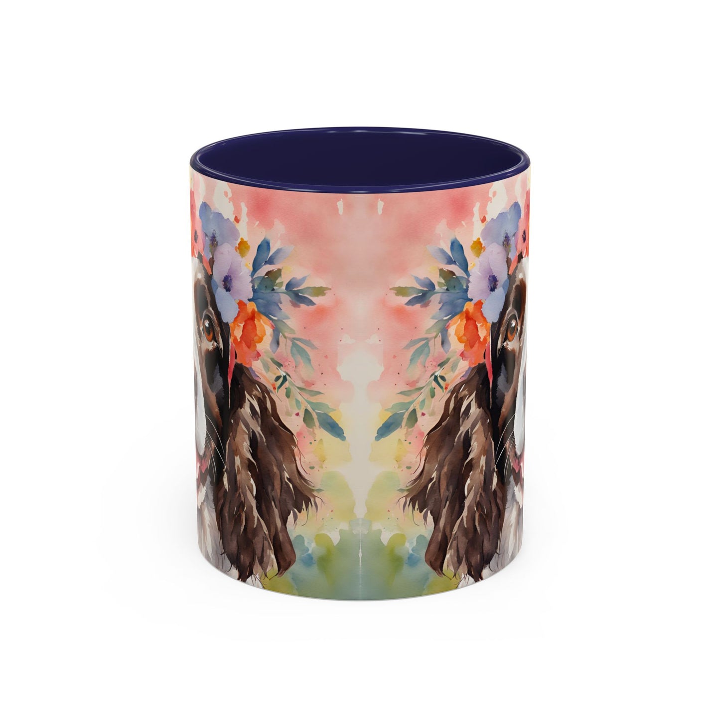 Springer Spaniel 03 Accent Coffee Mug - Dog Lover Gift