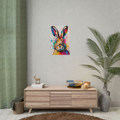 Multicolored Hare 2 Matte Poster