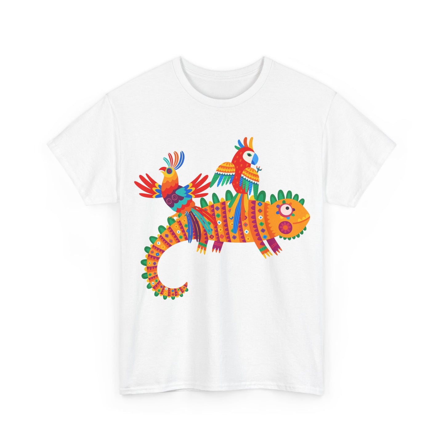 Jazzy birds 12 Unisex Heavy Cotton Tee
