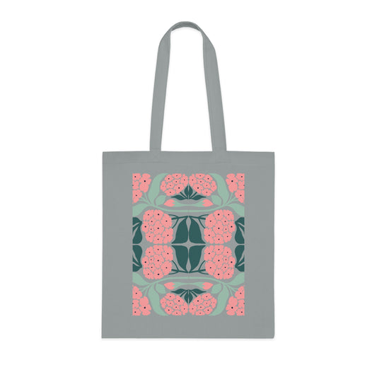 Abstract flowers 01 Cotton Tote