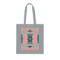 Abstract flowers 01 Cotton Tote