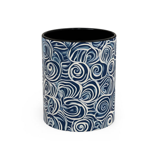 Seashell 6 Accent Coffee Mug (11oz)