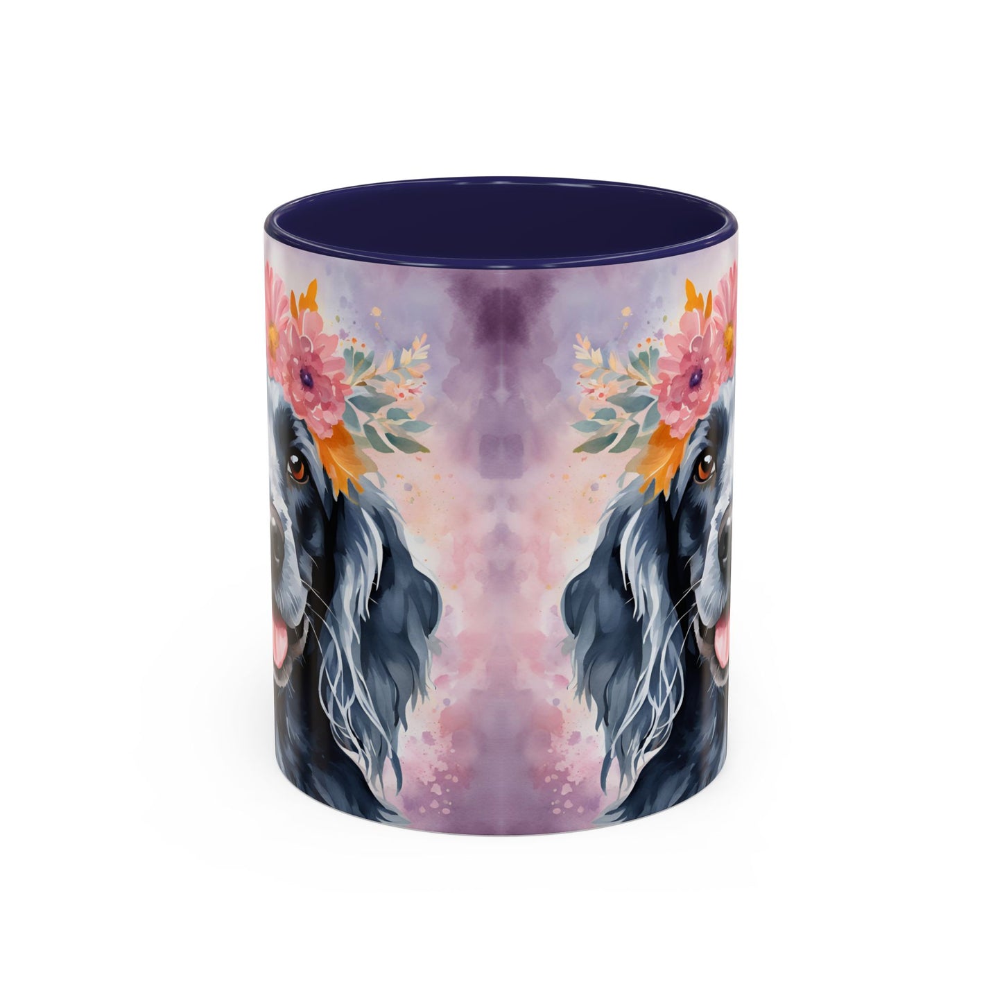 Blue Roan Cocker Spaniel 02 Accent Coffee Mug - Dog Lover Gift