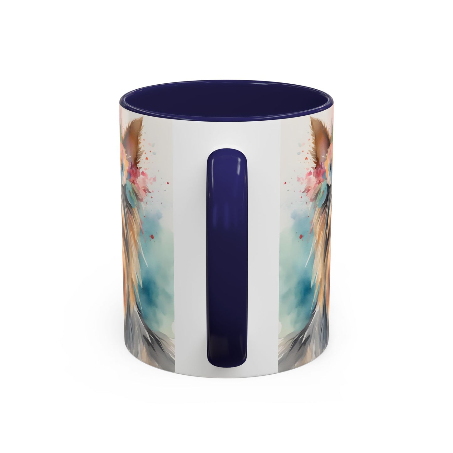 Yorkshire Terrier 04 Accent Coffee Mug - Dog Lover Gift
