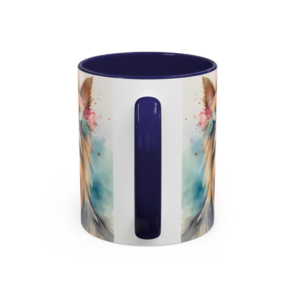 Yorkshire Terrier 04 Accent Coffee Mug - Dog Lover Gift