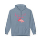 Love Is Overrated Bring Pizza Unisex Valentines Hoodie