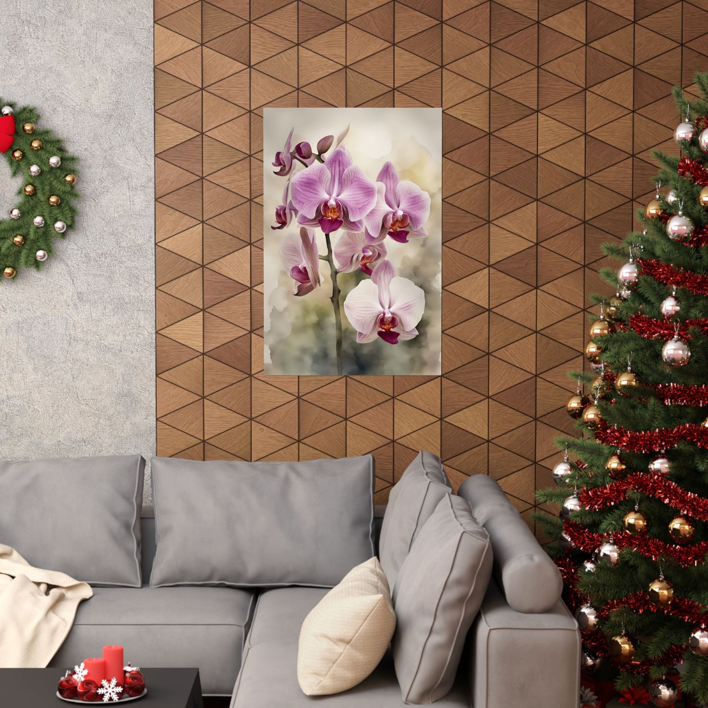 Orchids 06 Matte Vertical Poster