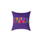 My Heart Is In Full Color With You Poly Pillow