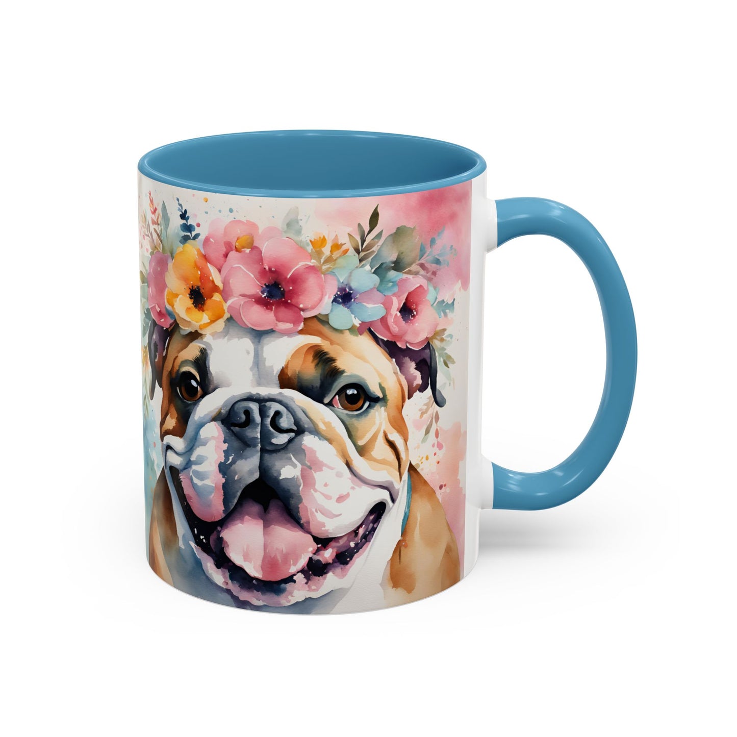 British Bulldog 04 Accent Coffee Mug - Dog Lover Gift