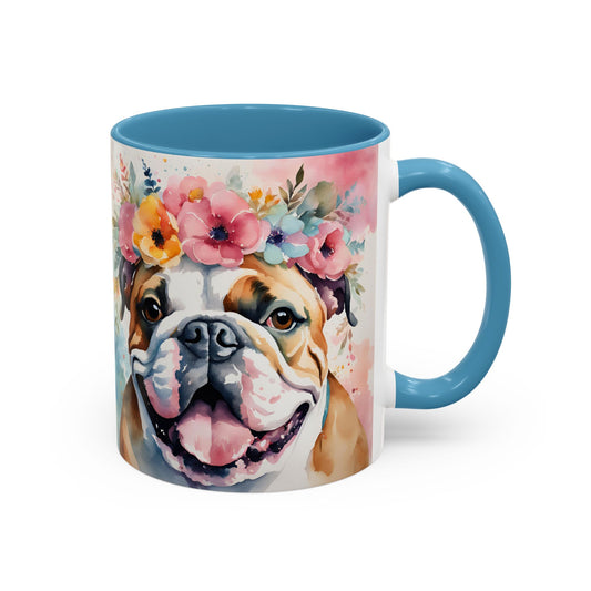 British Bulldog 04 Accent Coffee Mug - Dog Lover Gift