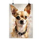 Dogs Chihuahua 02 Matte Vertical Poster