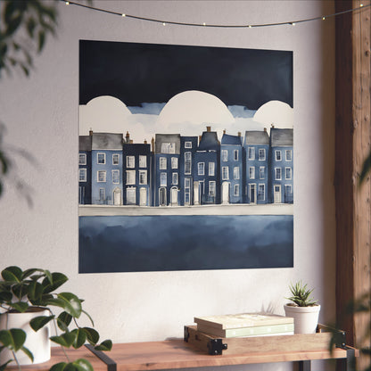 Blue Collection 26 Matte Print