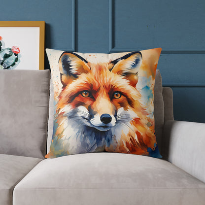 Fox 02 Poly Pillow - Natures Beauty Design