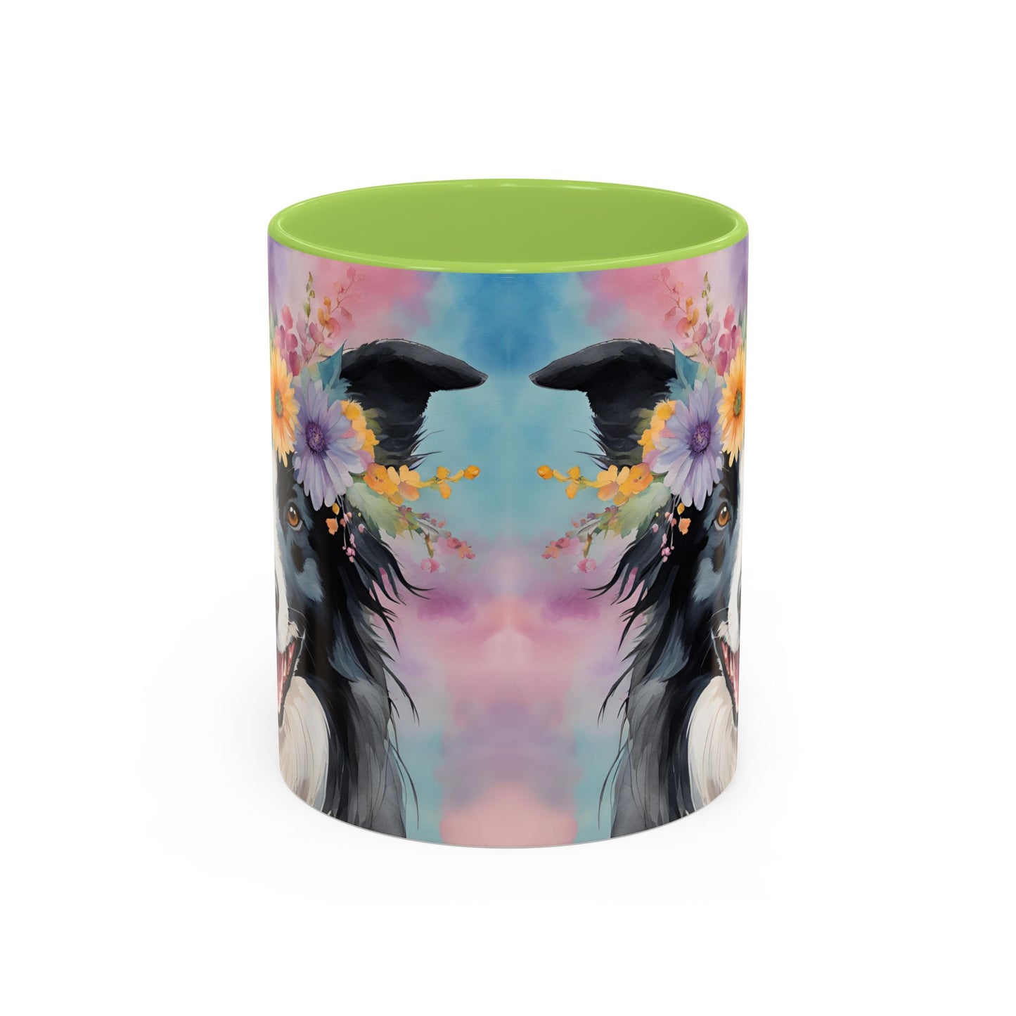 Border Collie 03 Accent Coffee Mug - Dog Lover Gift