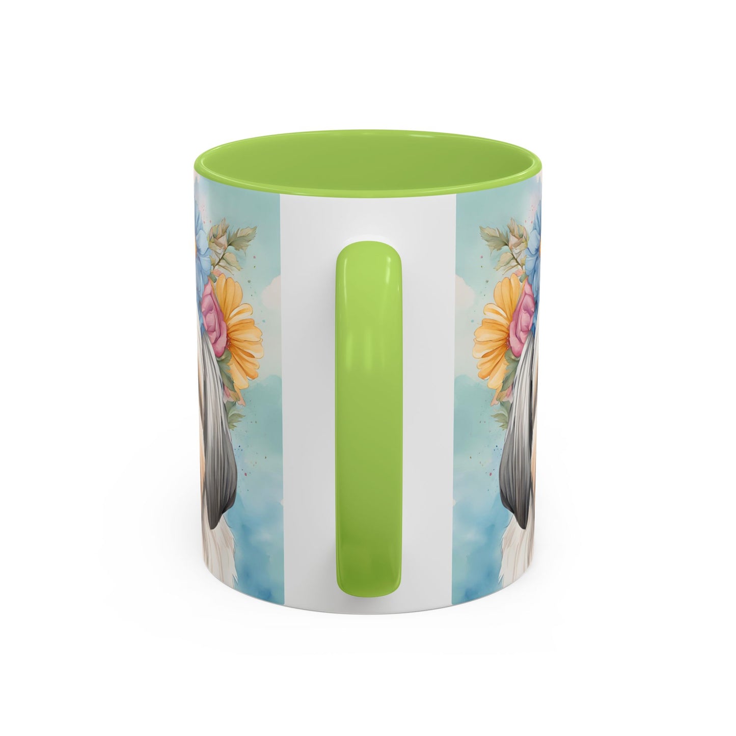 Shih Tzu 02 Accent Coffee Mug - Dog Lover Gift