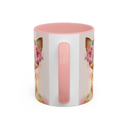Chihuahua 01 Accent Coffee Mug - Dog Lover Gift