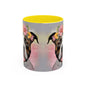 Staffordshire Bull Terrier 01 Accent Coffee Mug - Dog Lover Gift