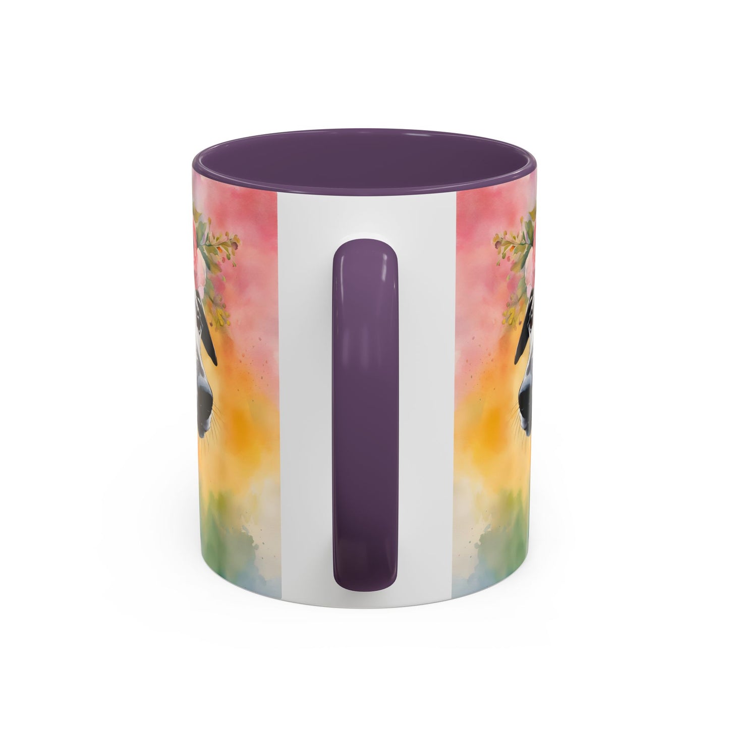 Greyhound 02 Accent Coffee Mug - Dog Lover Gift