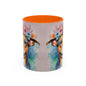 Staffordshire Bull Terrier 02 Accent Coffee Mug - Dog Lover Gift