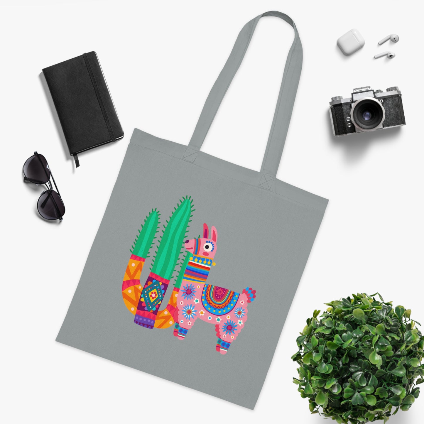 Llama 01 Cotton Tote