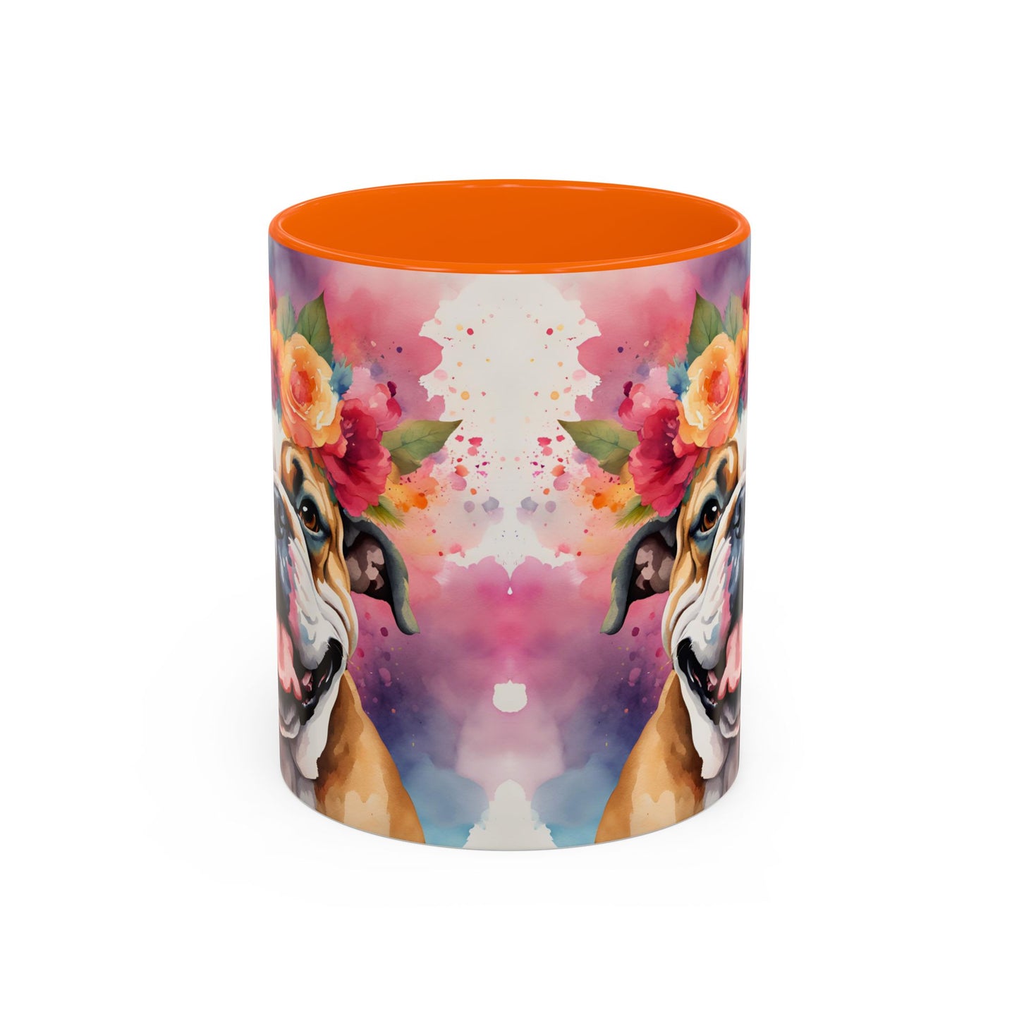 British Bulldog 01 Accent Coffee Mug - Dog Lover Gift
