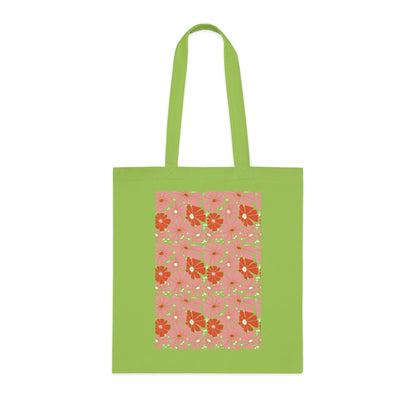 Abstract flowers 18 Cotton Tote