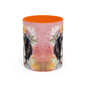 Springer Spaniel 01 Accent Coffee Mug - Dog Lover Gift