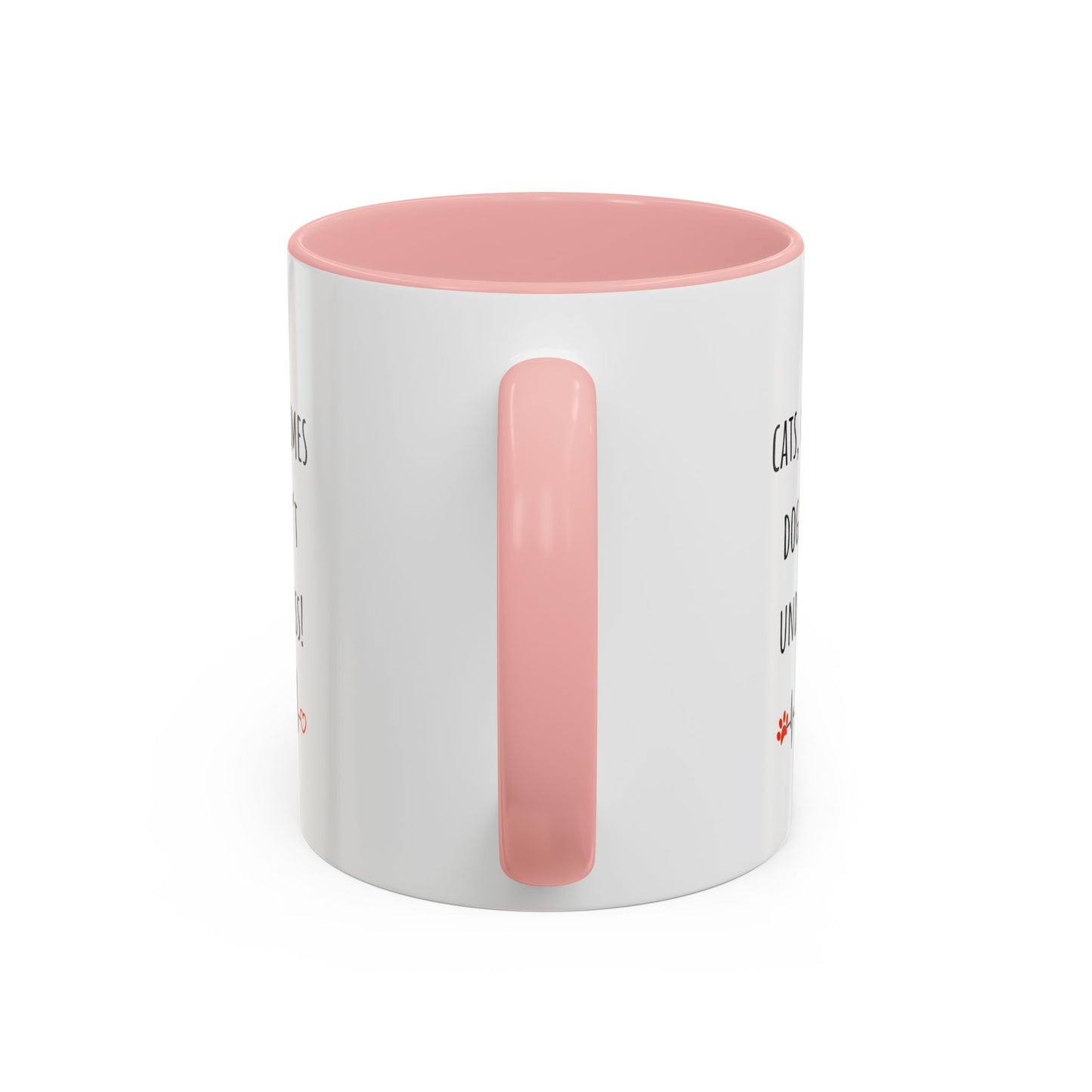 Cats V Dogs 02 Accent Coffee Mug (11oz)