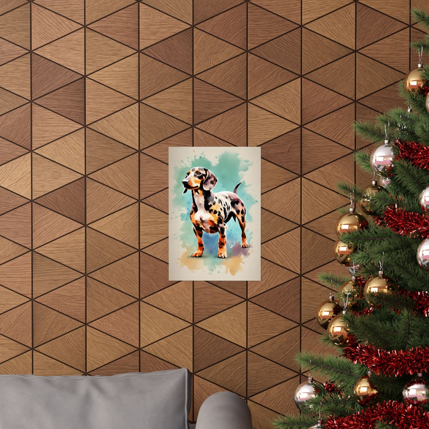 Dogs Dachshund 04 Matte Vertical Poster