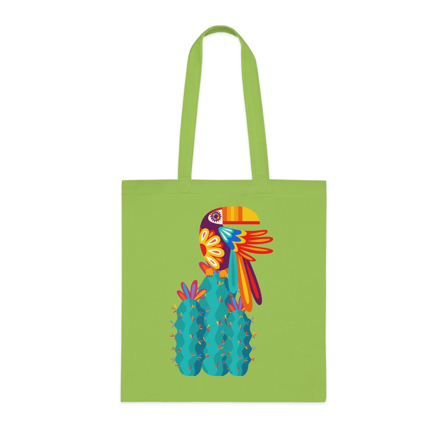 Funky birds 09 Cotton Tote