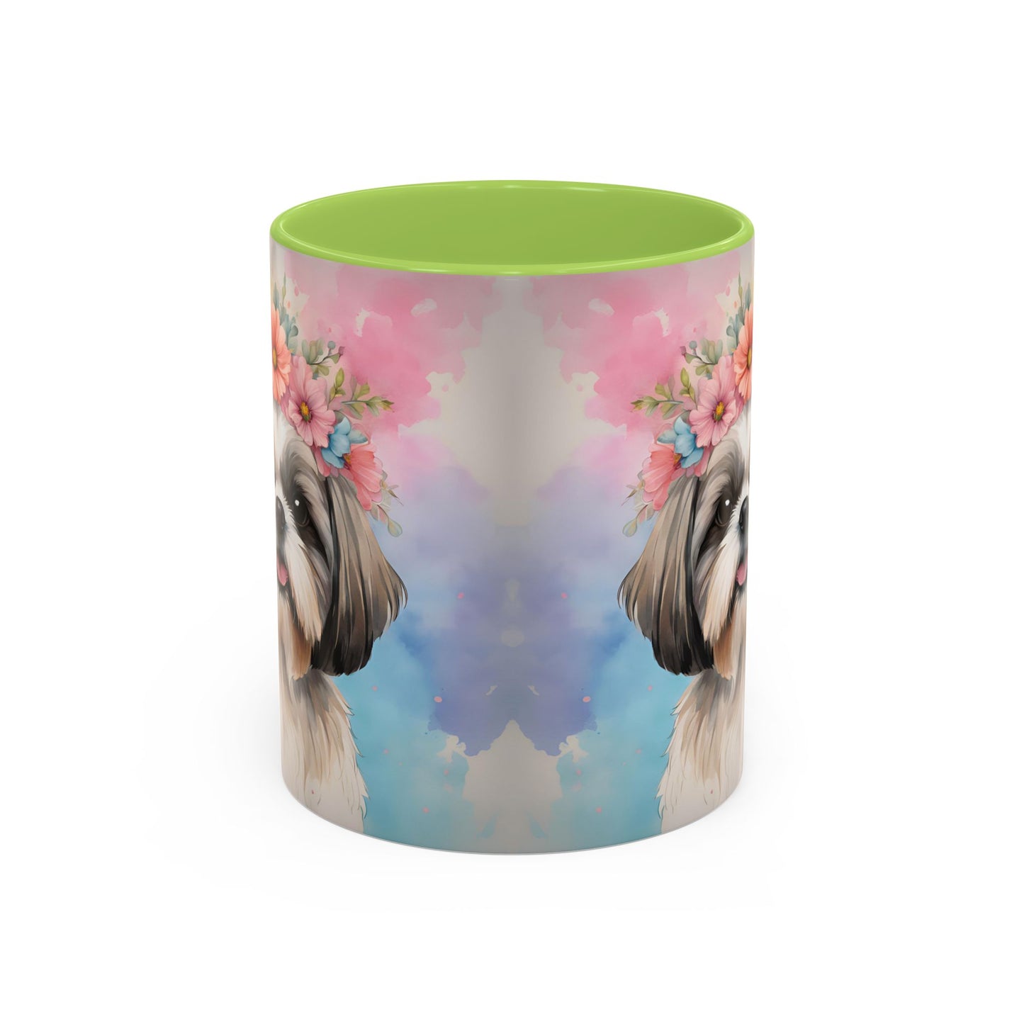 Shih Tzu 03 Accent Coffee Mug - Dog Lover Gift