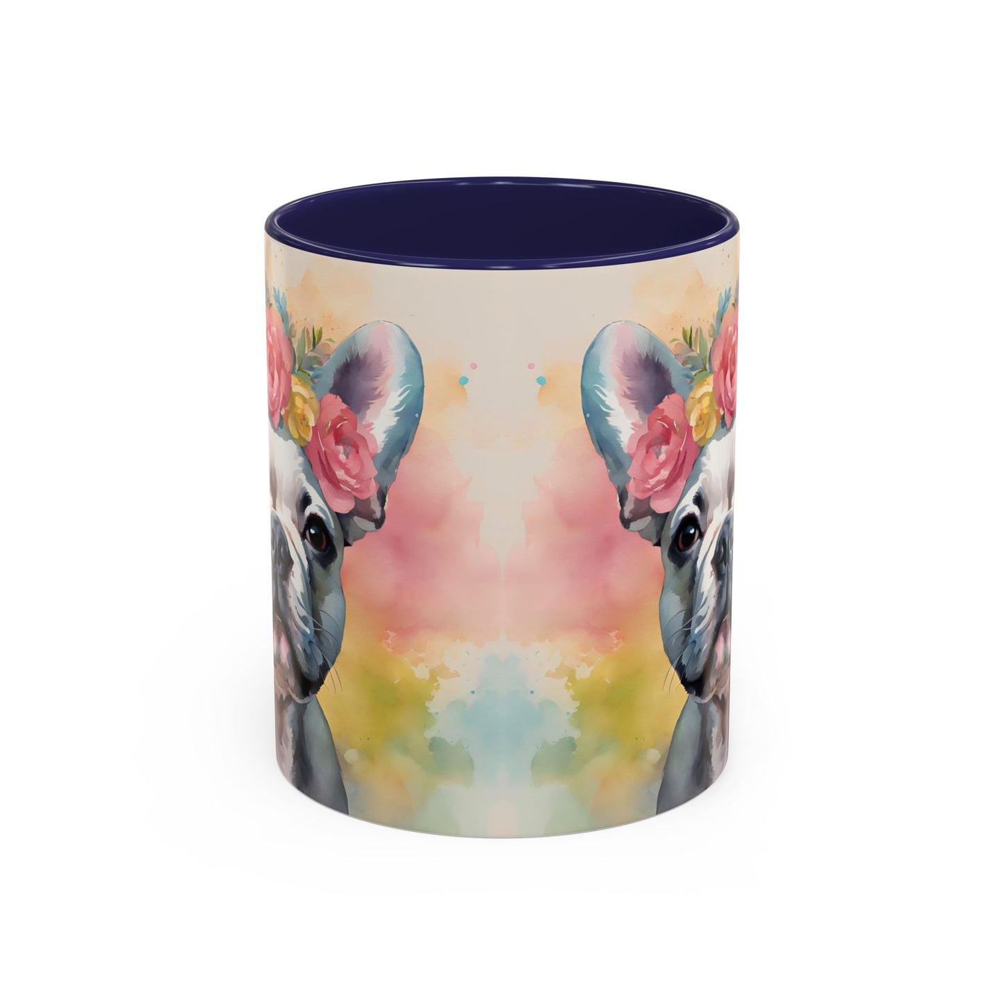 French Bulldog 04 Accent Coffee Mug - Dog Lover Gift