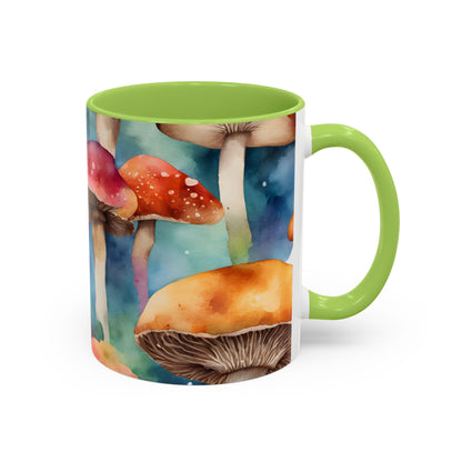 Mushroom 7 Accent Mug 11oz