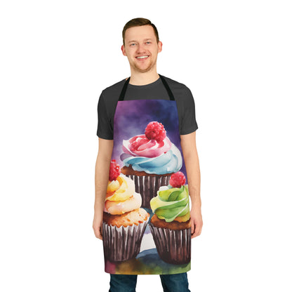 Cupcake 03 Baking Lovers 5-Color Straps Kitchen Wear