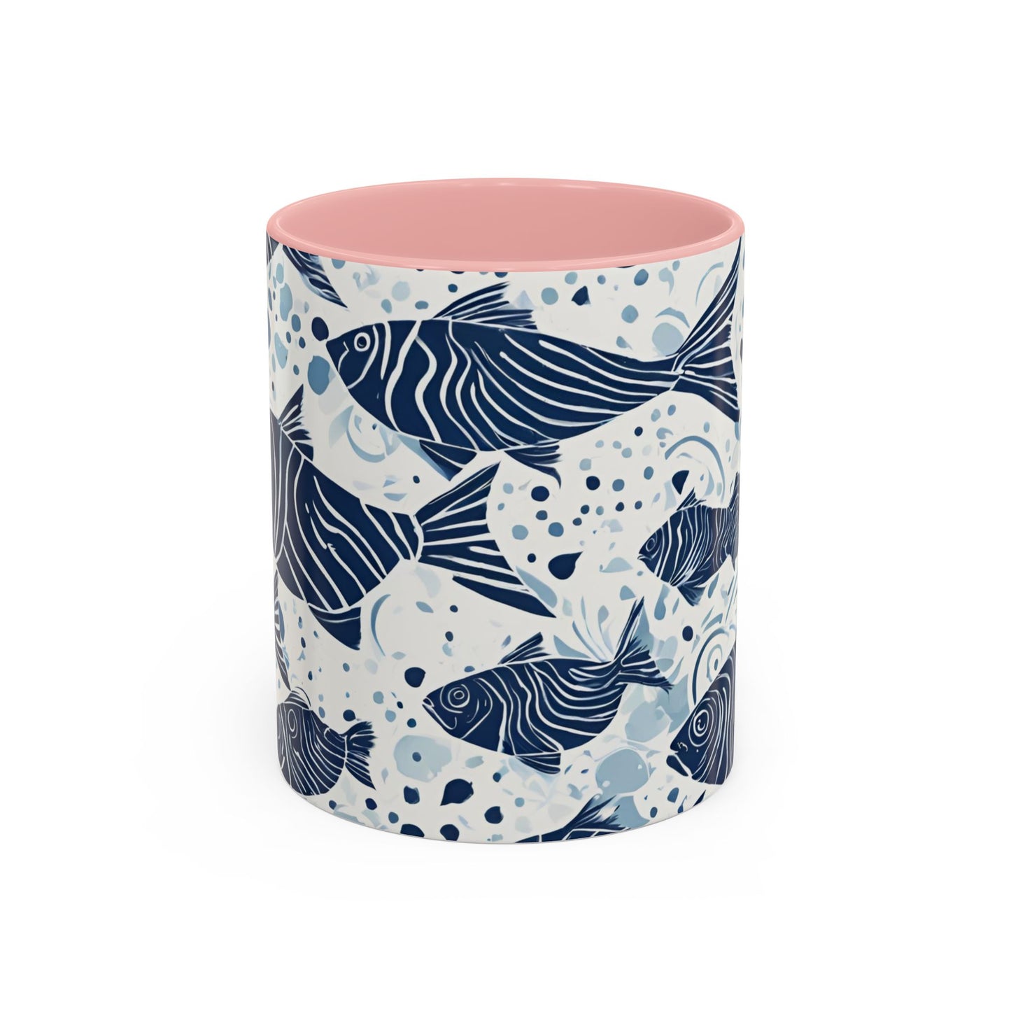 Fish 01 Accent Coffee Mug (11oz)
