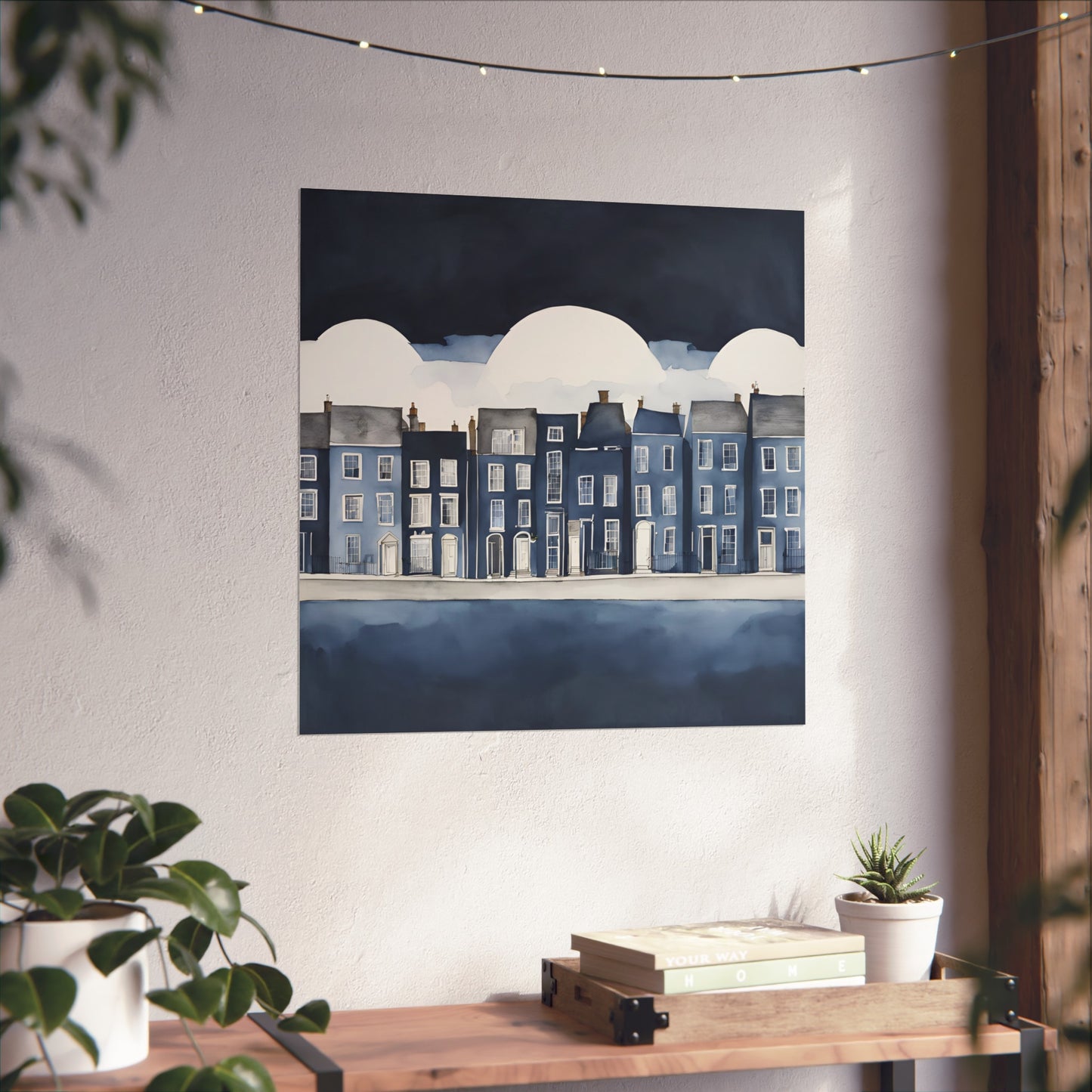 Blue Collection 26 Matte Print