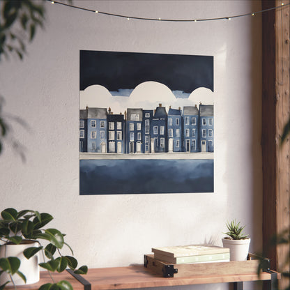 Blue Collection 26 Matte Print